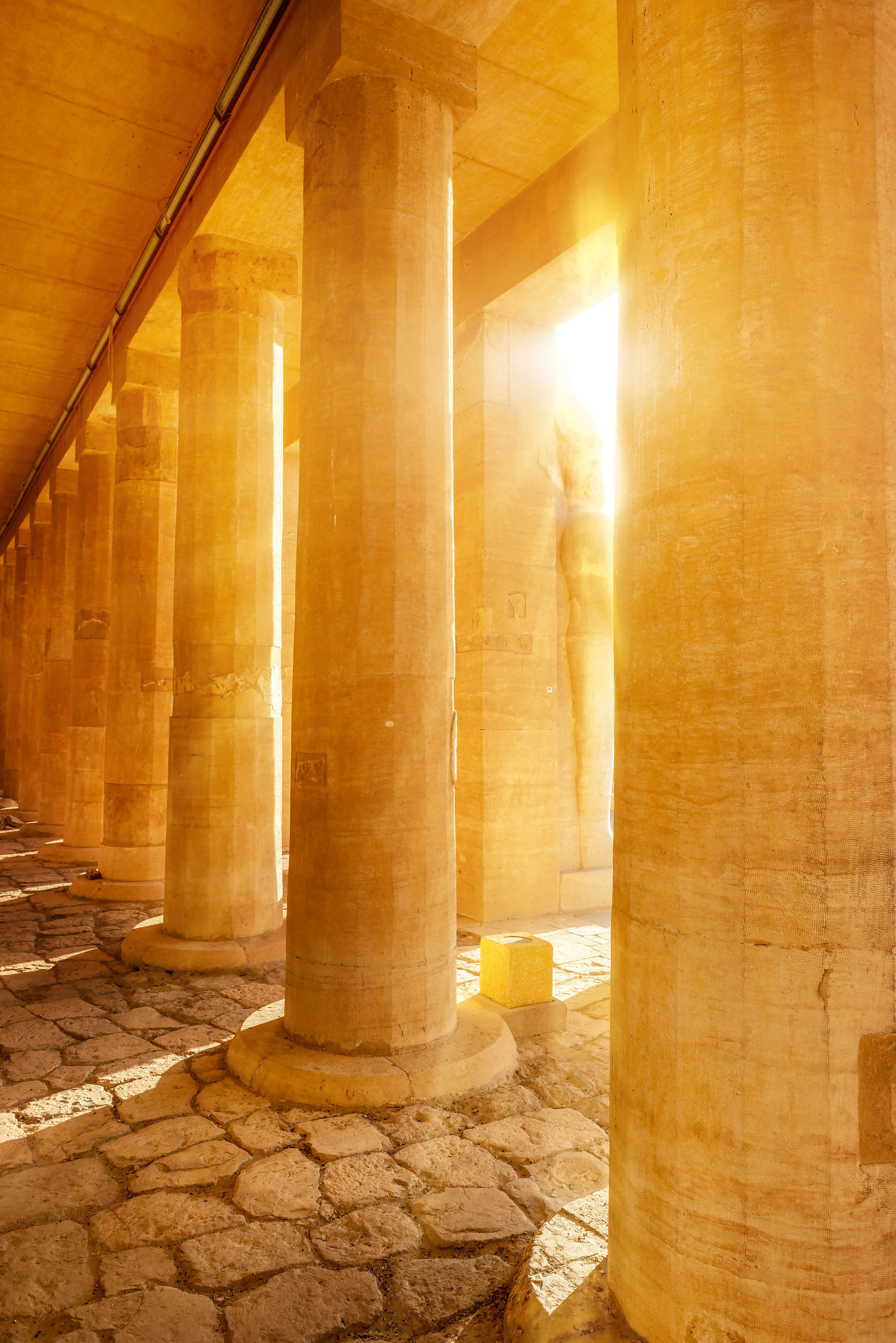 Temple columns Hatshepsut